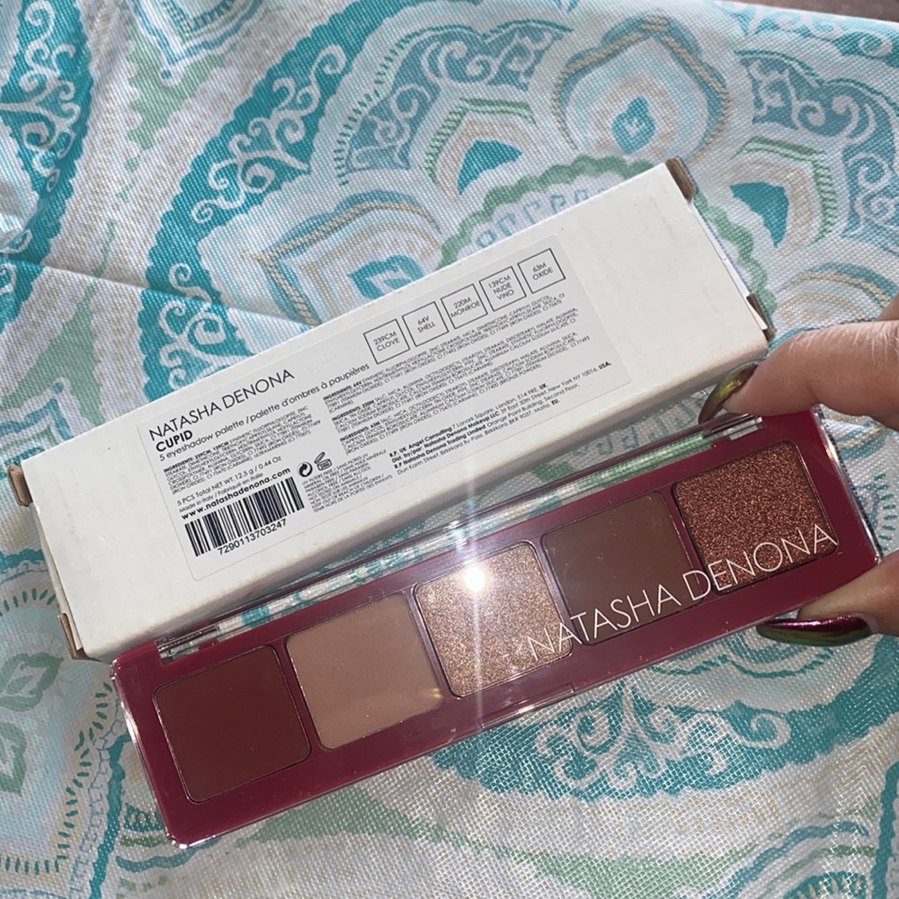 🌹❤️ LIMITED EDITION BRAND NEW NATASHA DENONA CUPID 5 PAN EYESHADOW PALETTE💘